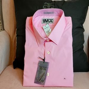 Fitted Express long sleeve dress shirt